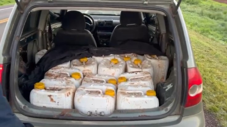 PRF apreende carga de agrotóxicos contrabandeados