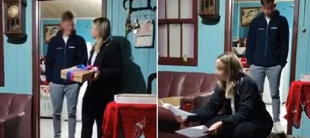 Mulher expõe traições do marido à família durante ‘chá revelação’