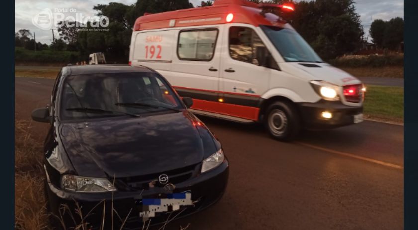 Criança fica ferida ao ser atropelada