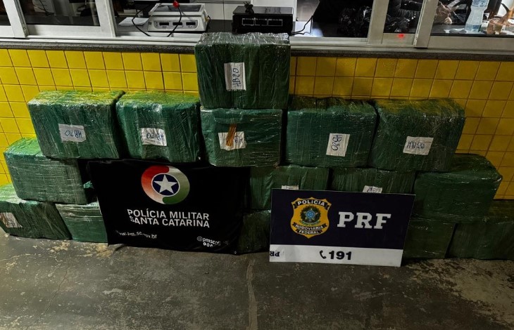 Jovem de 23 anos é preso com 330 kg de maconha em Água Doce