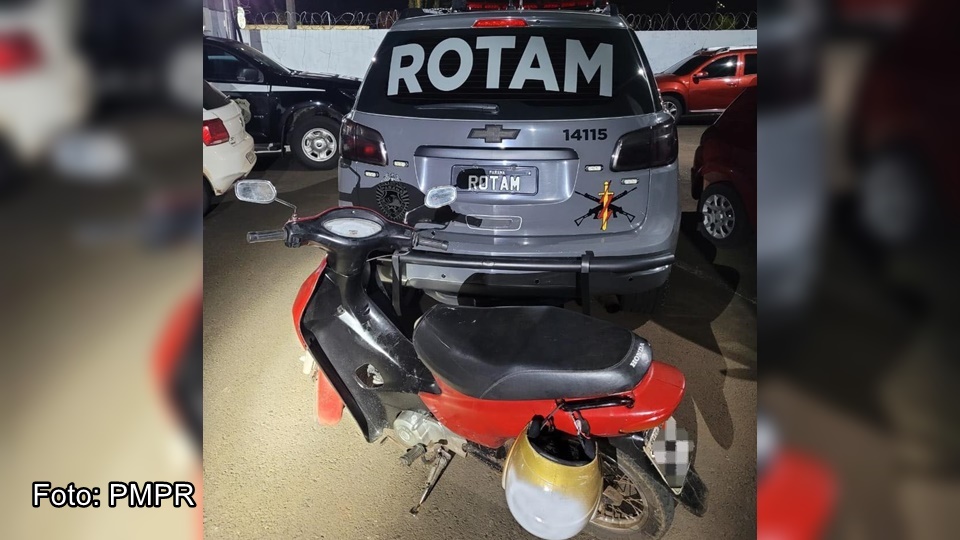 Equipe ROTAM prende suspeito por receptação de veículo furtado no bairro Vila Nova