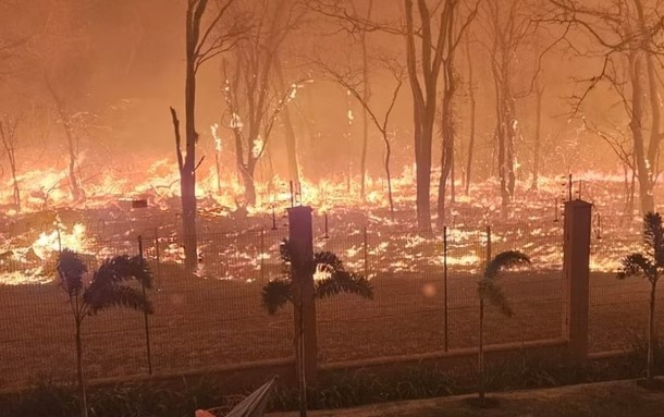 Brasil concentra 76% dos incêndios na América do Sul