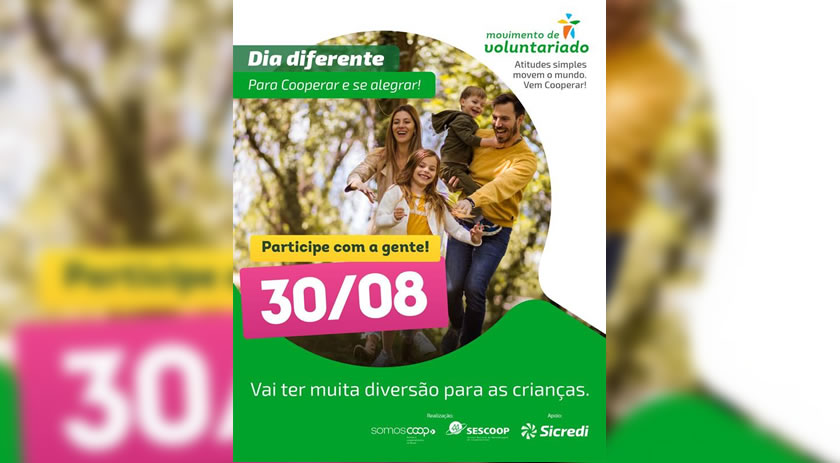Sicredi Fronteiras promove Dia C em vários municípios neste sábado, 30
