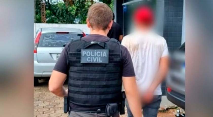Homem é preso após tentar matar mulher grávida com facão em Nova Erechim