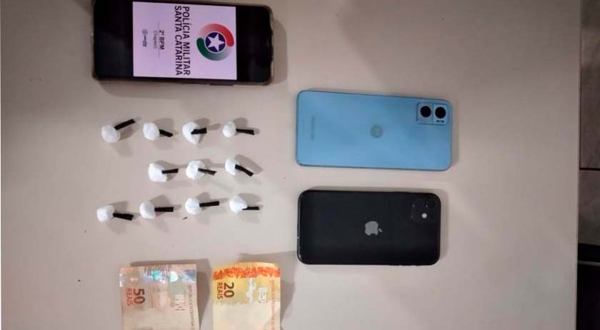 Adolescente é apreendido por tráfico de drogas