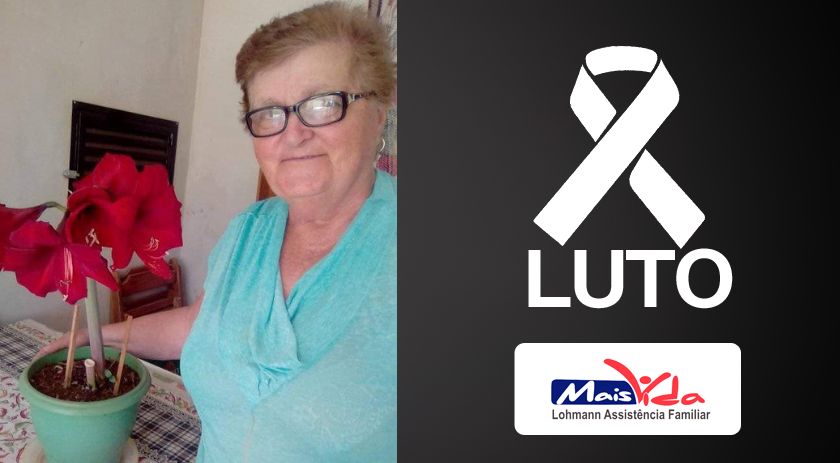 Comunicamos o falecimento de Marieta Teresinha Binsfeld