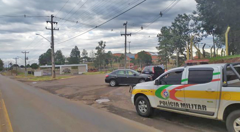 Polícia Rodoviária registra acidente de trânsito na SC 163