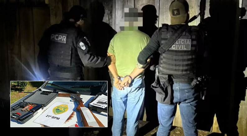 Homem é preso quatro anos após matar a esposa a tiros