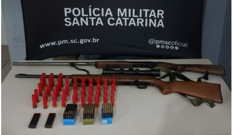 Homem é preso por porte ilegal de arma de fogo