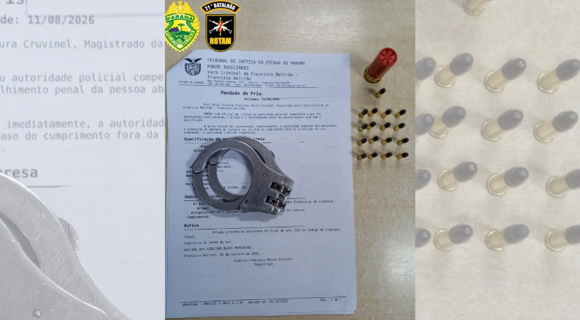 Operação Policial Resulta na Prisão de Suspeitos e Apreensão de Munições