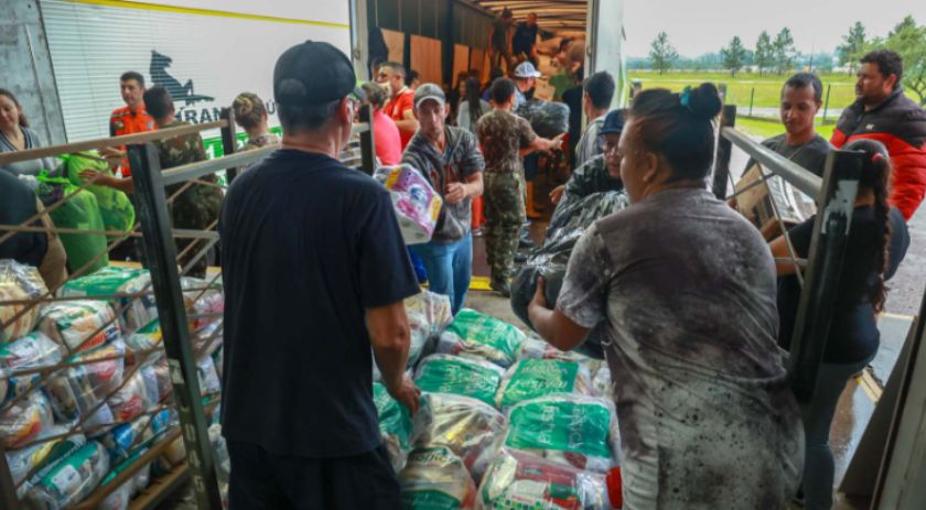 59% dos paranaenses fizeram doações ao Rio Grande do Sul, mostra pesquisa