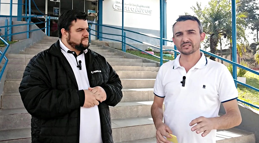 Secretário Evandro Vargas fala sobre obras de reestruturação que vem sendo realizadas nas escolas do município