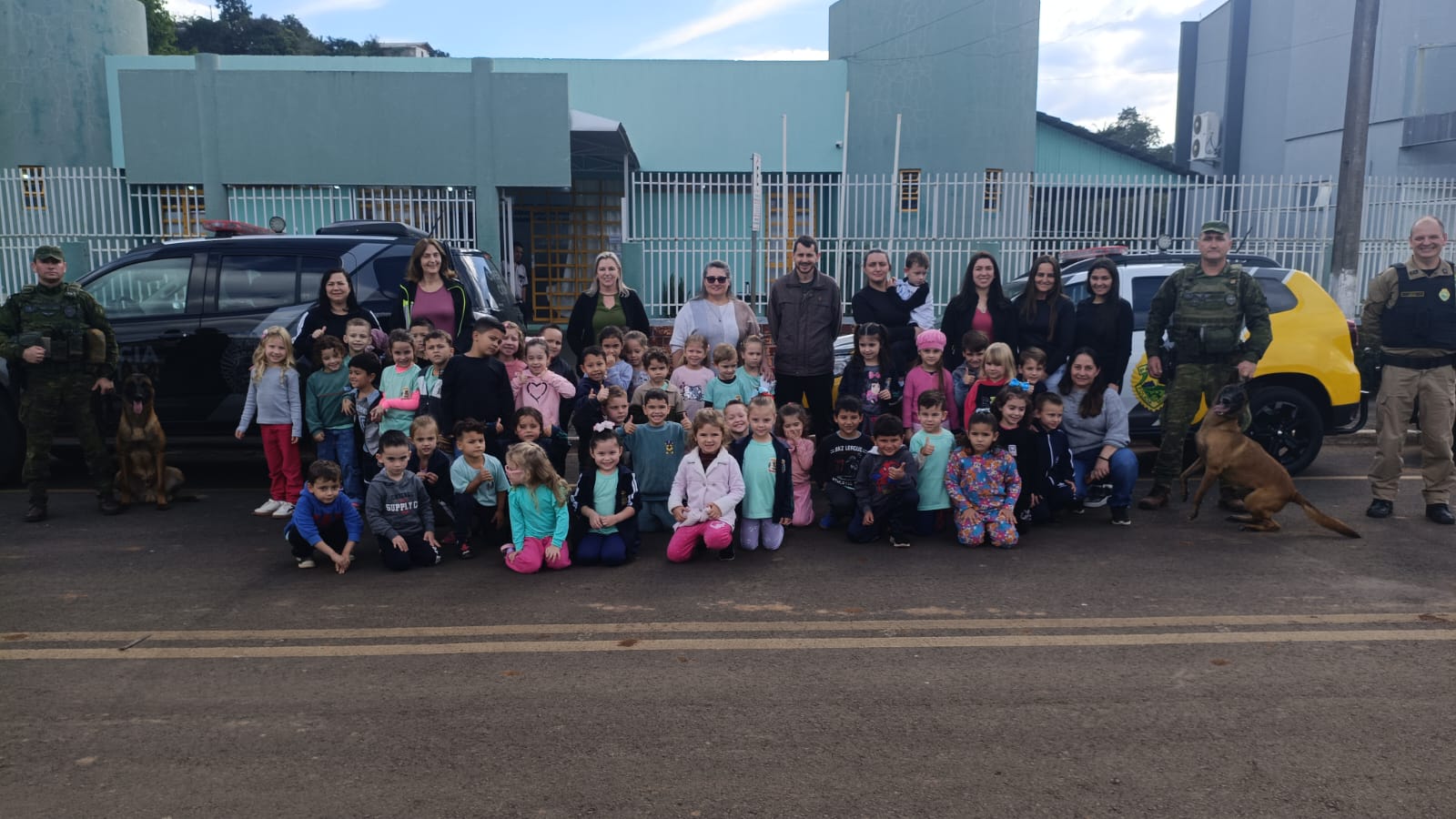 BPFRON participa do encerramento do Proerd Kids em escola municipal