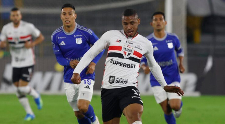 São Paulo empata com o Millonarios fora de casa pela Sul-Americana