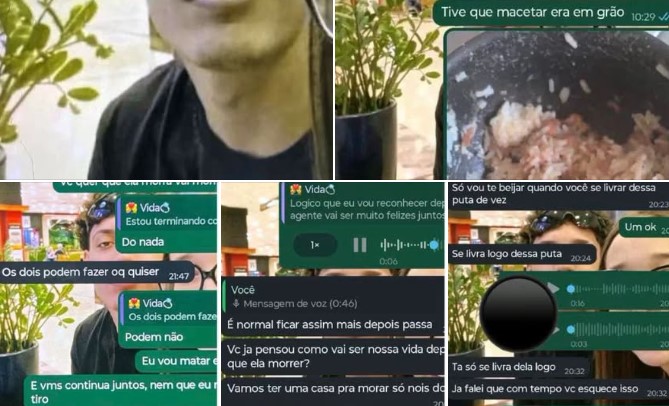 Jovem é preso suspeito de envenenar a própria mãe após a namorada pedir