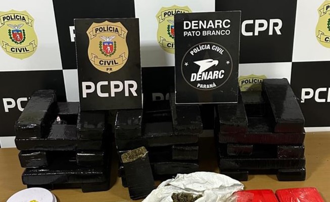DENARC apreende grande quantidade de drogas após denúncia anônima