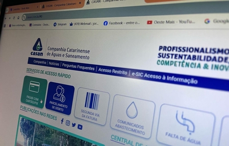 Casan reforça alerta para golpes em faturas pagas pela internet