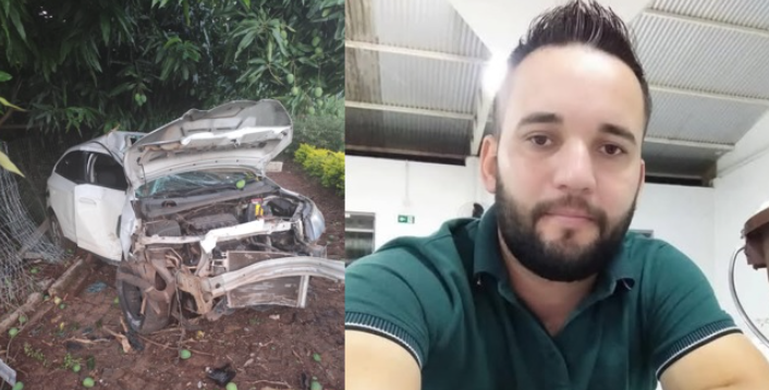 Homem de 32 anos morre após grave acidente