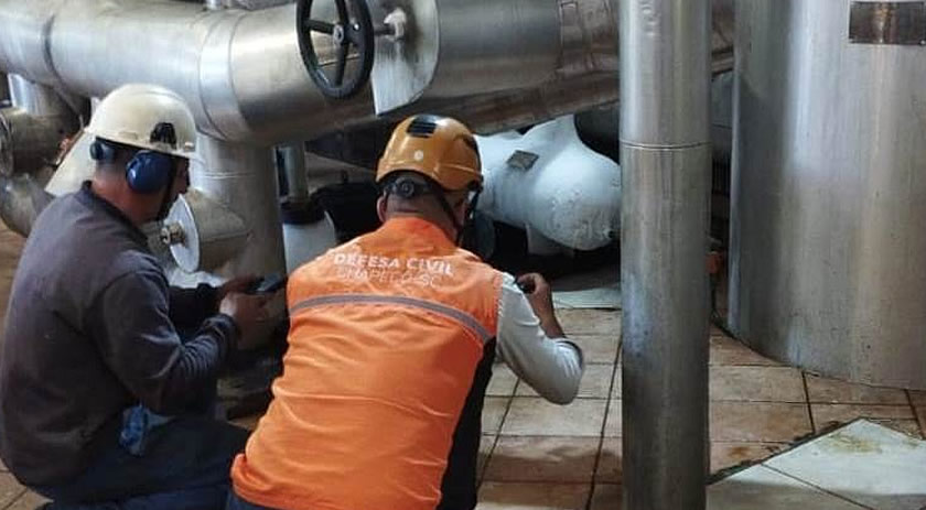 Defesa Civil de Chapecó se manifesta sobre vazamento de amônia