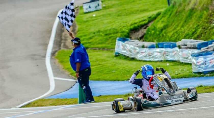 Piloto de Chapecó disputará vaga no Mundial de Kart na Inglaterra