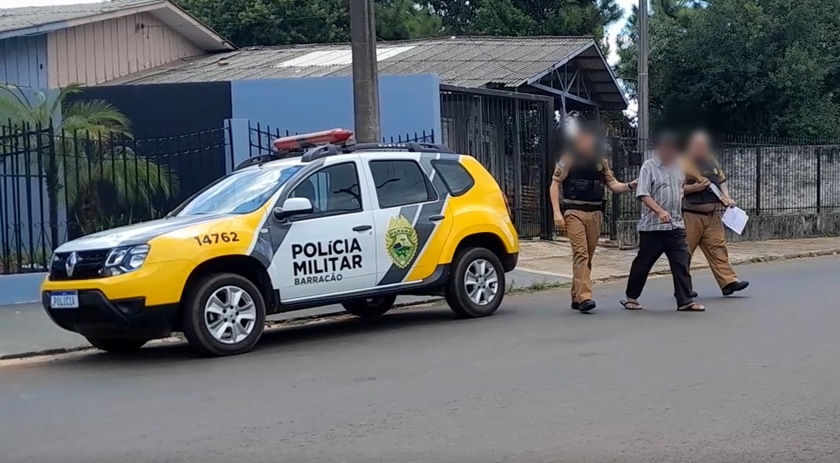 Idoso é detido e arma de fogo é apreendida em Barracão