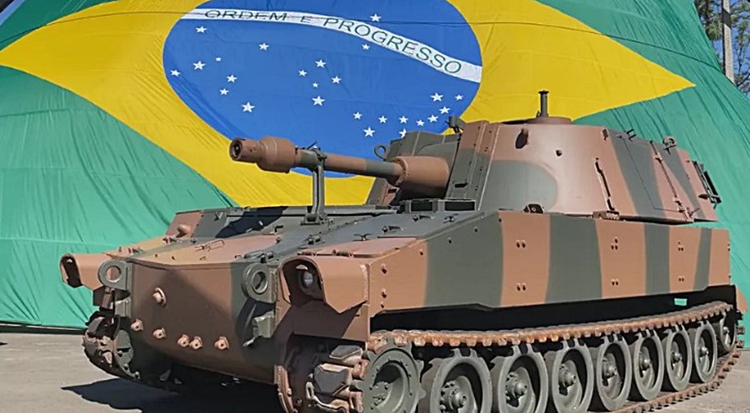 Exército Brasileiro doa 21 blindados fora de uso para Uruguai