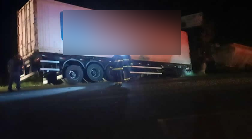 Grave acidente deixa três feridos no entroncamento da SC 161 com a BR 282