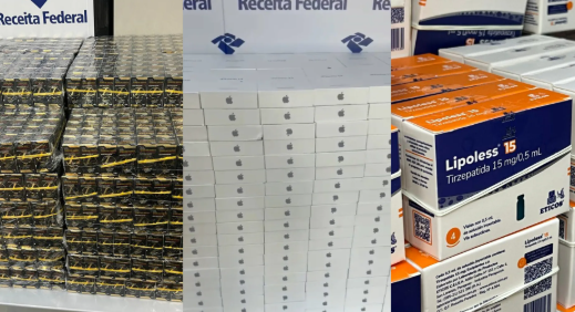 Carga com mais de 2 mil iPhones e outros produtos avaliada em R$ 13 milhões é apreendida no Oeste de SC
