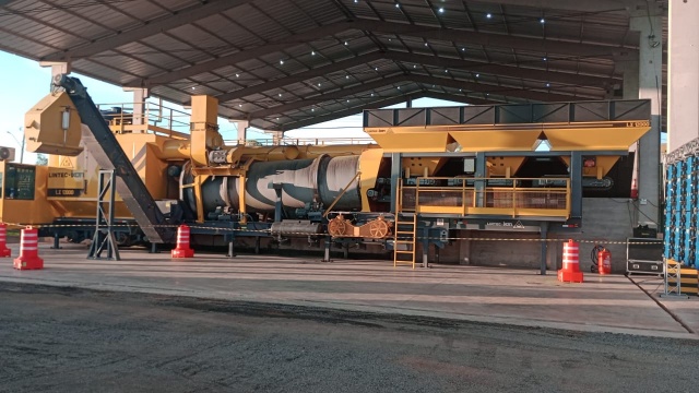 Conder inaugura Usina de Asfalto no Extremo Oeste de SC