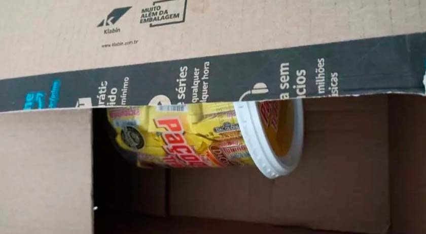Morador sofre golpe ao comprar Whey Protein pela internet e receber paçoca