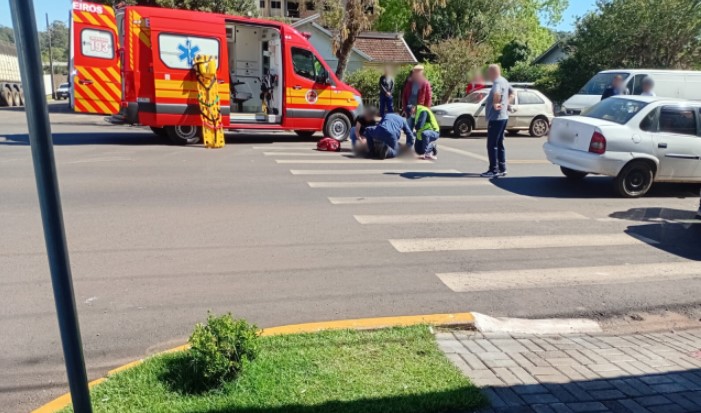 Mulher é atropelada em Maravilha na manhã desta quarta-feira (22)