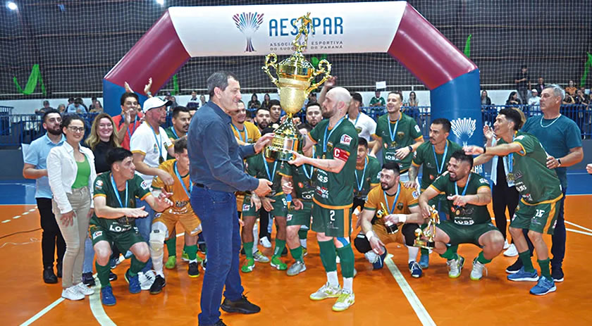 Marmeleiro conquista a Copa Sudoeste de Futsal 2025