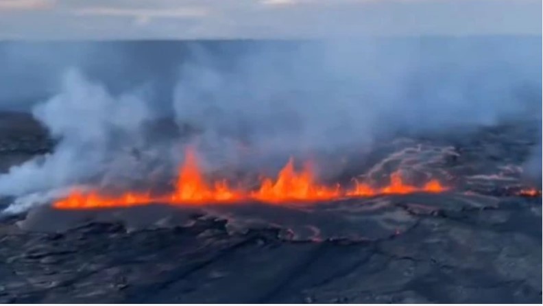Vulcão Kilauea entra em erupção, após ficar 50 anos adormecido