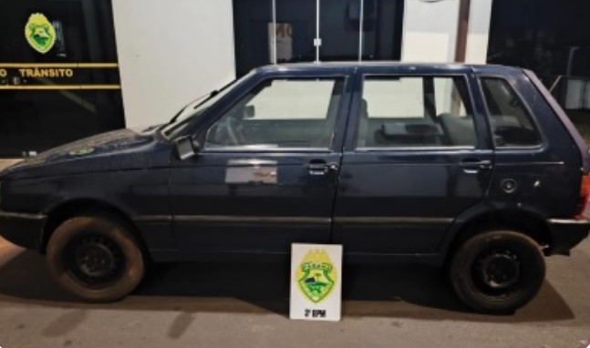 Polícia Militar recupera quatro carros e duas motocicletas com registro de furto