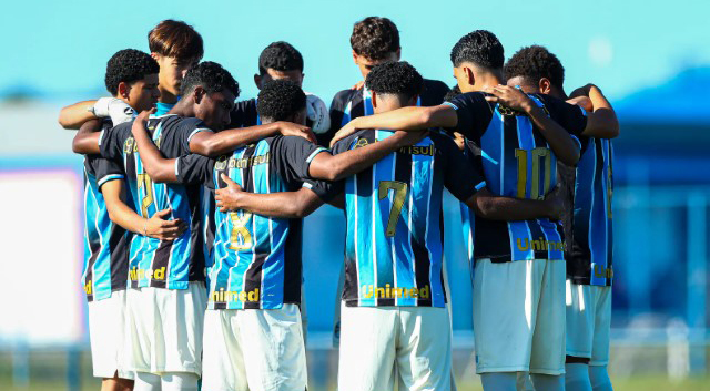 Bahia goleia Grêmio e afunda Tricolor na tabela do Brasileirão Sub-17