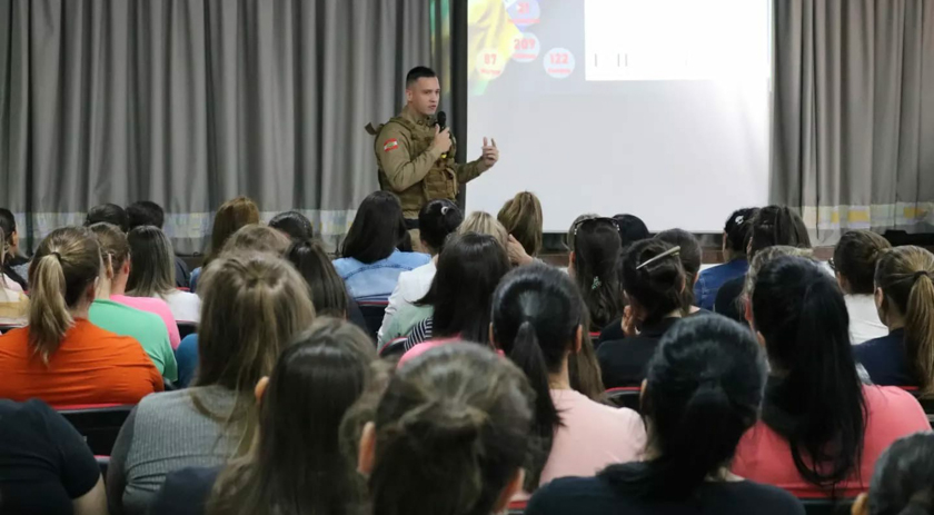 11º Batalhão de Polícia Militar de Fronteira inicia ciclo de palestras para capacitação dos professores