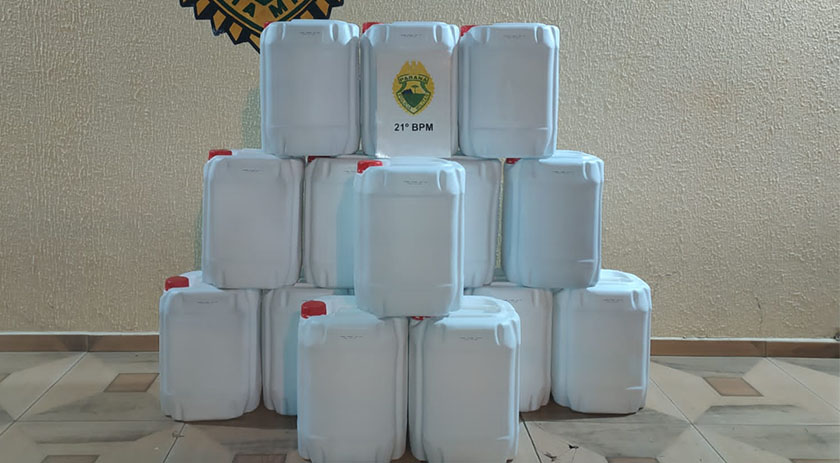 Agrotóxico argentino é apreendido