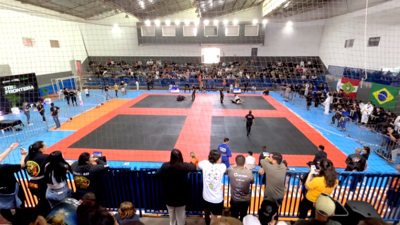 Segunda Copa Internacional Tri-Fronteira de Jiu-Jitsu reúne mais de 350 atletas
