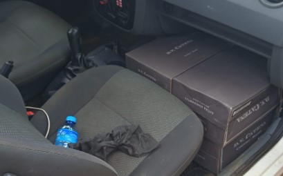 Homem é preso com 34 caixas de vinho sem nota fiscal em abordagem da Rocam