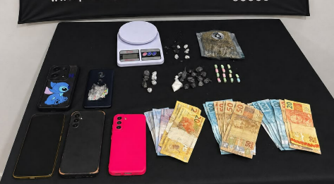 Operação da PM prende quatro pessoas por tráfico de drogas