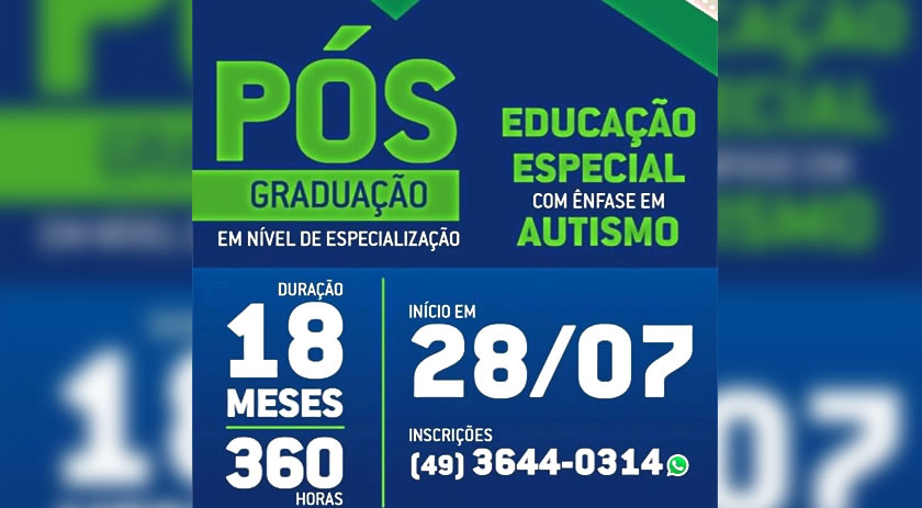 Unetri oferece curso de pós-graduação em educação especial, com ênfase em transtorno do espectro autista