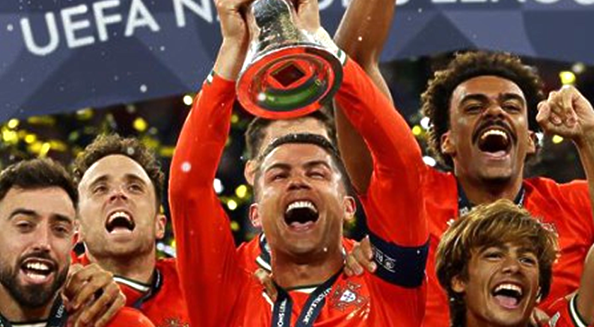Portugal vence Espanha nos pênaltis e é bicampeão da Liga das Nações