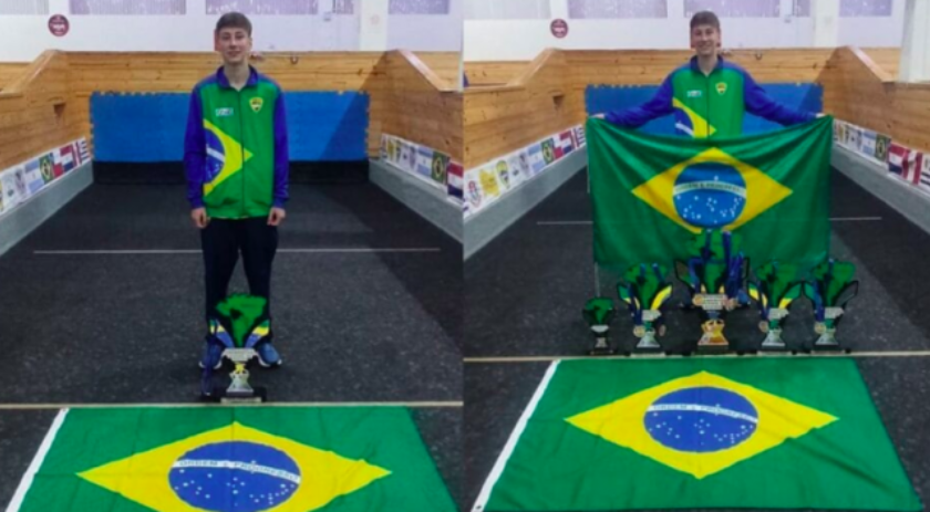 Jovem atleta de SC vai representar o Brasil no Mundial de Bocha na França
