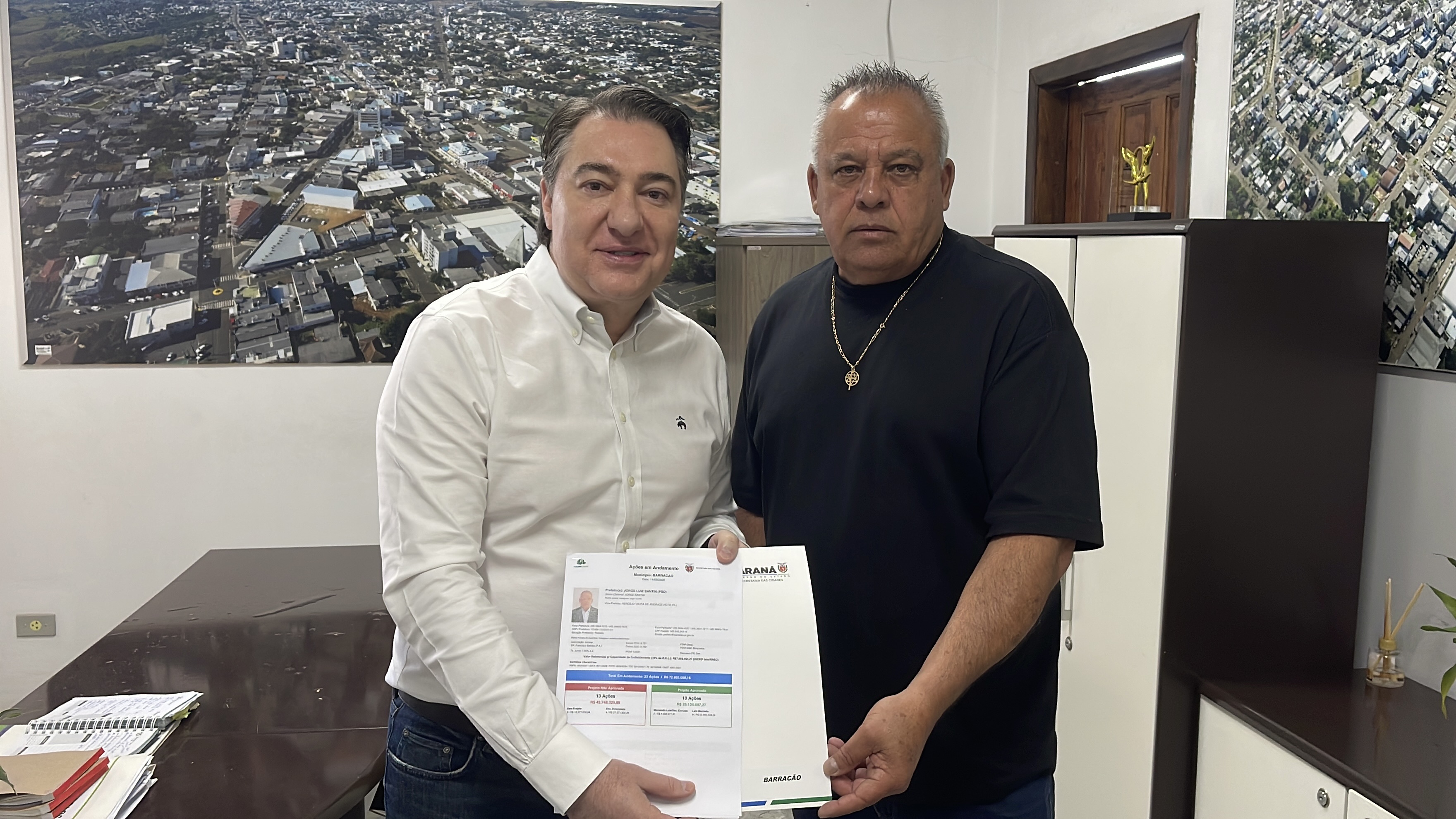 Fernando Giacobo destaca novos investimentos e parceria com município