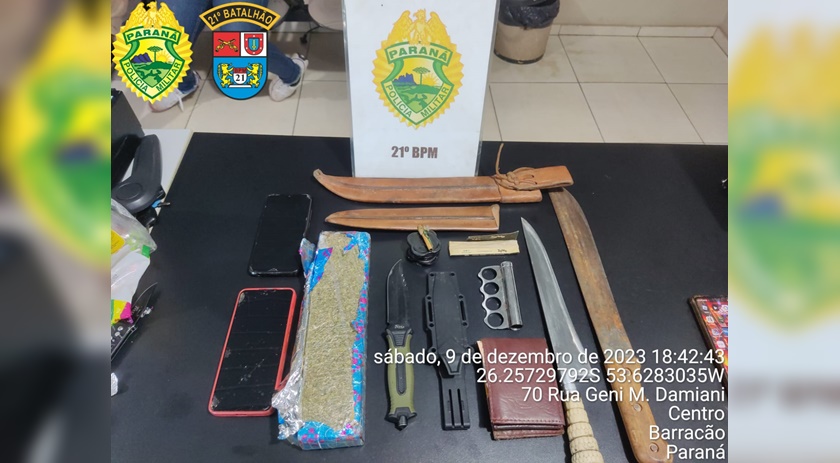 Duas pessoas são detidas por tráfico de drogas do Bairro Alvorada