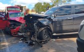 Acidente envolvendo dois veículos deixa três feridos na PR-493 em Verê