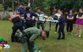 Criança de 1 ano e 9 meses é socorrida após afogamento em açude em SC