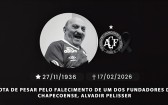 Morre Alvadir Pelisser, um dos fundadores da Chapecoense