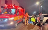 Mulher sofre dois acidentes de moto na mesma noite em São Miguel do Oeste