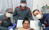 Estado bate recorde de partos fora do hospital, diz bombeiros
